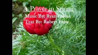 A Prayer in Spring