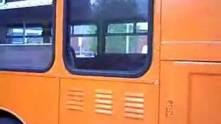 WTG348T ex cardiff bristol VR departs the bristol rally