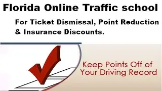 ★ Discover how Florida Online Traffic School keeps traffic tickets & points off your record