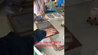 PVC clamshell blister high frequency sealing cutting machine,pvc blister packing machine