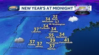 Watch: Snow, mix, rain to affect travel as Granite Staters ring in 2019