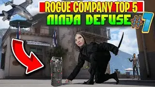 Top 5 Ninja Defuse In Rogue Company - Best Ninja Defuse in Rogue Company Gameplay - (Top 5 Plays)
