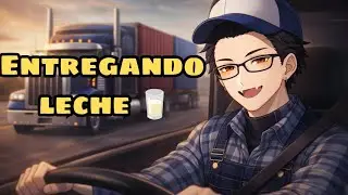 Vtuber trucker delivering milk🥛 | ATS 🚛