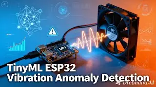 TinyML on ESP32 for Vibration Based DC Fan Anomaly Detection