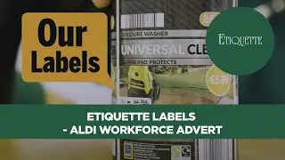 Etiquette Labels - Aldi Workforce Advert