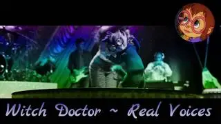 Alvin and the Chipmunks - Witch Doctor - Real Voices
