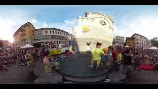 Block & Wall 2016 - 360&deg; reframing time-lapse