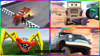McQueen vs Huge Spider Cars! Memes That Will Make Your Day