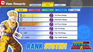 🥇 Rank System Explained! Rewards & How to Rank Up (Dragon Ball Gekishin Squadra)