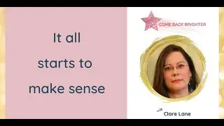 It all starts to make sense
