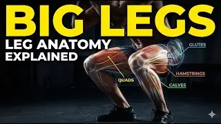 Leg Anatomy Explained (Build Bigger, Stronger Legs the RIGHT Way)