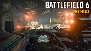 ЕЗДИМ ЧЕРЕЗ МЕТРО! Battlefield 6, миссия №5 &laquo;Без сна&raquo; (без HUD)