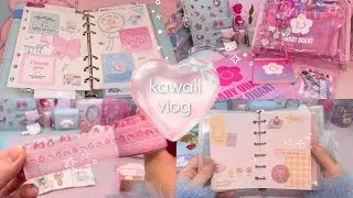 𝑘𝑎𝑤𝑎𝑖𝑖 𝑣𝑙𝑜𝑔 ꒱ྀི🪽*｡一緒にシールを貼って癒されよう ⊹˚₊☁️🫧かわいいものばかりの購入品🛍️