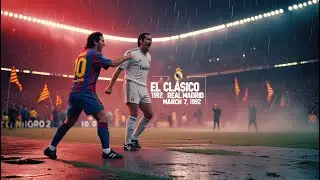 FC Barcelona vs. Real Madrid | Full Match | La Liga Matchday 25 | March 7, 1992