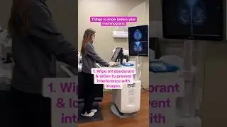 Watch these helpful tips before your next mammogram! #BreastCancerAwareness #Mammogram #WomensHealth