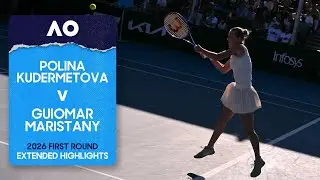 Polina Kudermetova v Guiomar Maristany Extended Highlights | Australian Open 2026 First Round