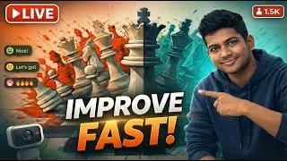 🔥 LIVE Chess | Hindi Commentary | Road to 2000 #ChessLive #Lichess #smartavani