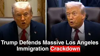 Трамп столкнулся с критикой после масштабных рейдов иммиграционной службы в Лос-Анджелесе, в резу...