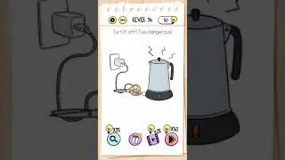 Turn it off! Too dangerous! Brain test level 14