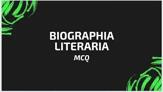 Biographia Literaria/ST Coleridge/Literary Criticism/HSA English/HSST English/UGC NET/SET