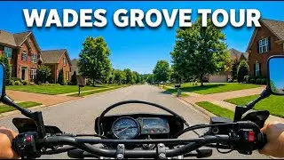 Wades Grove Neighborhood Tour | Spring Hill TN Real Estate [On Motorcycle!]