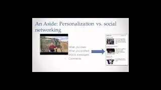 Personalization vs. Social Networks