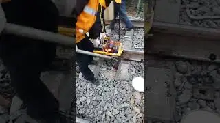 🤪💥⚡🔥🚇❌🚥Thermit Welding Process #ytvideos #welding #railway #trackwork #technology 