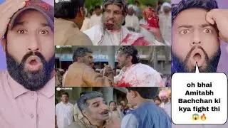 Sooryavansham Movie | Amitabh Bachchan Best Climax Fight Scene | Pakistani Reaction |