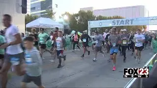 Video: 47th Annual Tulsa Run brings more than 4,000 racers to downtown Tulsa
