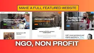 Charity, Fundraising, Social Service, NGO Website | Nonprofit Elementor Theme | GoodHeart WP Theme