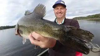 Anglers Inn. Large Mouth Bass.