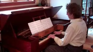 Scots tune Laddie Lie Near Me piano variations on 1823 square piano
