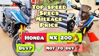 Honda nx200 2026 model Detailed Review  Price | Best Bike under 1.5 lakh |  Techsovvy 