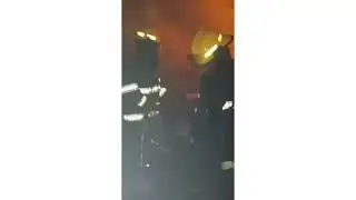 Plank Market Ogba, Lagos state currently on fire