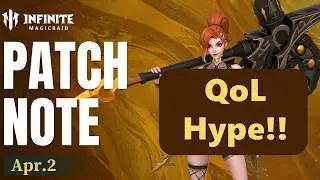 IMR Infinite Magicraid - PATCH NOTE HYPE!!! 1 APR 2026