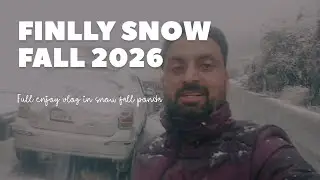 ताजा बर्फबारी किन्नौर पोंडा/ताजा हिमपात/happy snow fall/Full enjoy in snow fall vlog🙏🏻🌨️&hearts;️👍