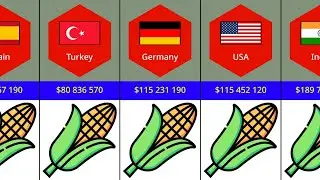 List Of Corn Exports Value By Country