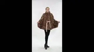 W274 - Pastel Mink Fur Cape
