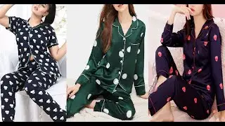 #2020 #Latest Nightsuit||#Sleepwear #dress||#Nightsuit for #women||#Satin #printed night #suit||