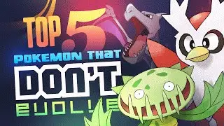 Top 5 Pok&eacute;mon That Don't Evolve w/ Supra!