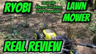 Ryobi Cordless Self Propelled Lawn Mower (REAL REVIEW)