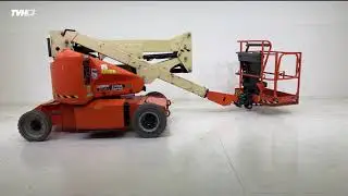Machine components scheme ID - Articulated boom lift, inclined (Electric)