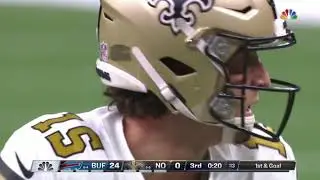 Drew Brees is just flexing now