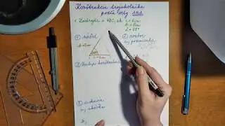 Konštrukcia trojuholníka podľa vety 
