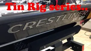 Crestliner XF189 Оловянная бас-гитара...