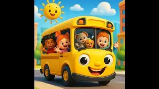 The Yellow Bus Song | Fun Ride with Friends 🚌🎵