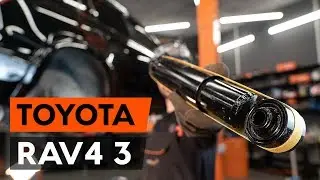Hvordan bytte bak st&oslash;tdemper der p&aring; TOYOTA RAV 4 3 (XA30) [AUTODOC-VIDEOLEKSJONER]