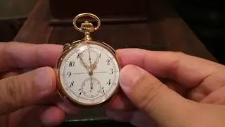 Patek Philippe minute-repeating watch with split-seconds chronograph
