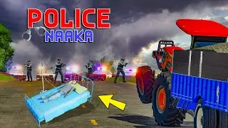 Police Raid 🔫Goli Maarti Arjun te beth k - 2no da kamm☠️| FS25 | Spanker Farming