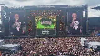 Walk by Pantera live at Back to the Beginning concert @ Villa Park